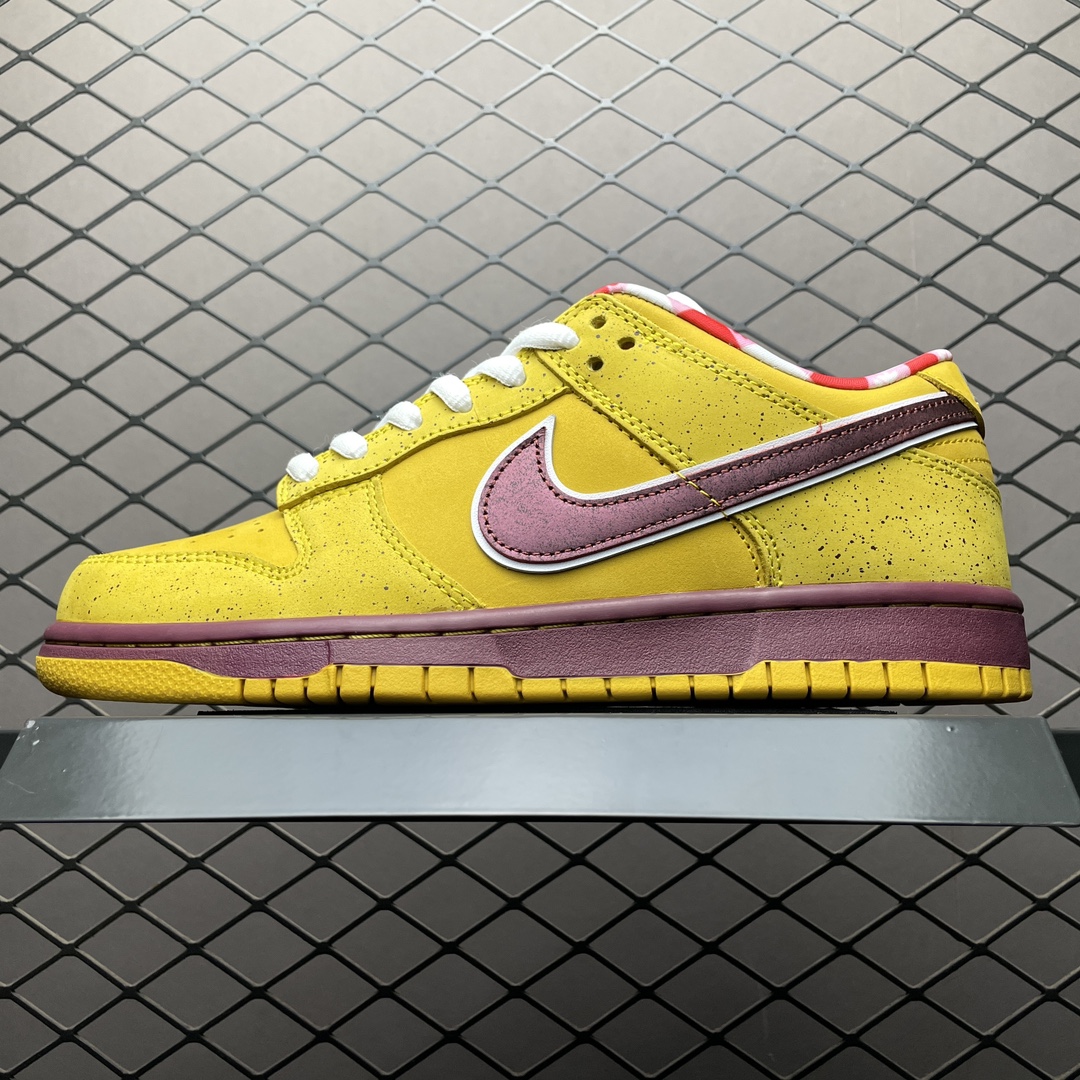 Replica Nike Dunk SB Shoe Concepts X Nike SB Dunk Yellow Lobster 313170-137566 Size 40-47.5