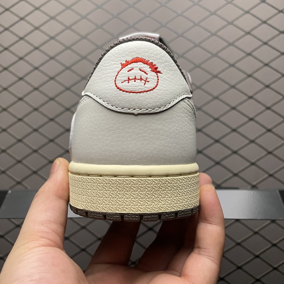 Replica Air Jordan Shoe Travis Scott x Air Jordan 1 LowReverse Mocha