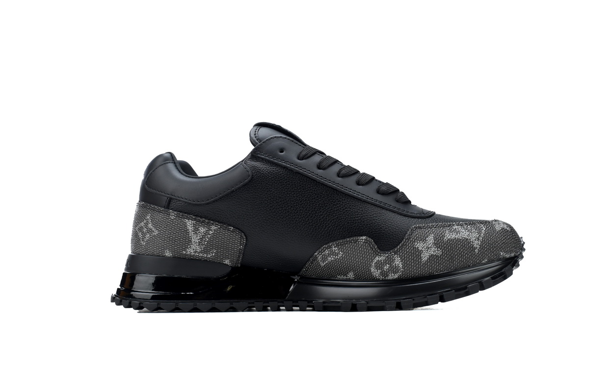 Replica LV Shoe  LV Run Away Black Grey