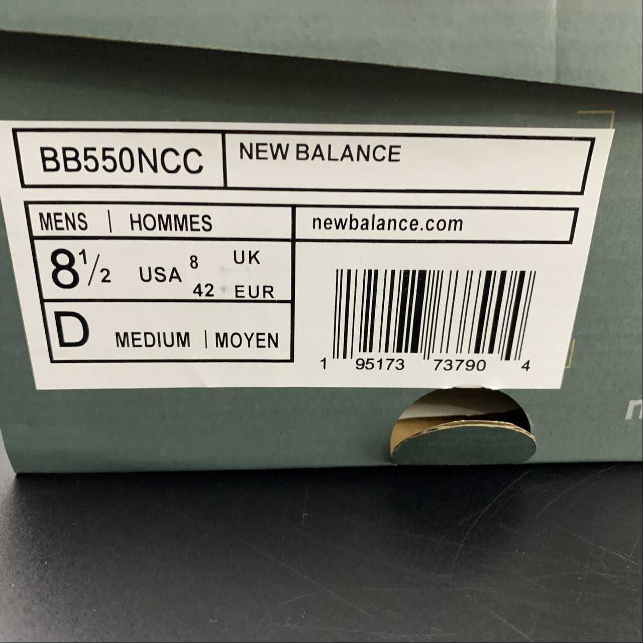 Replica New Balance Shoe New Balance NB550 BB550NCC  36-45