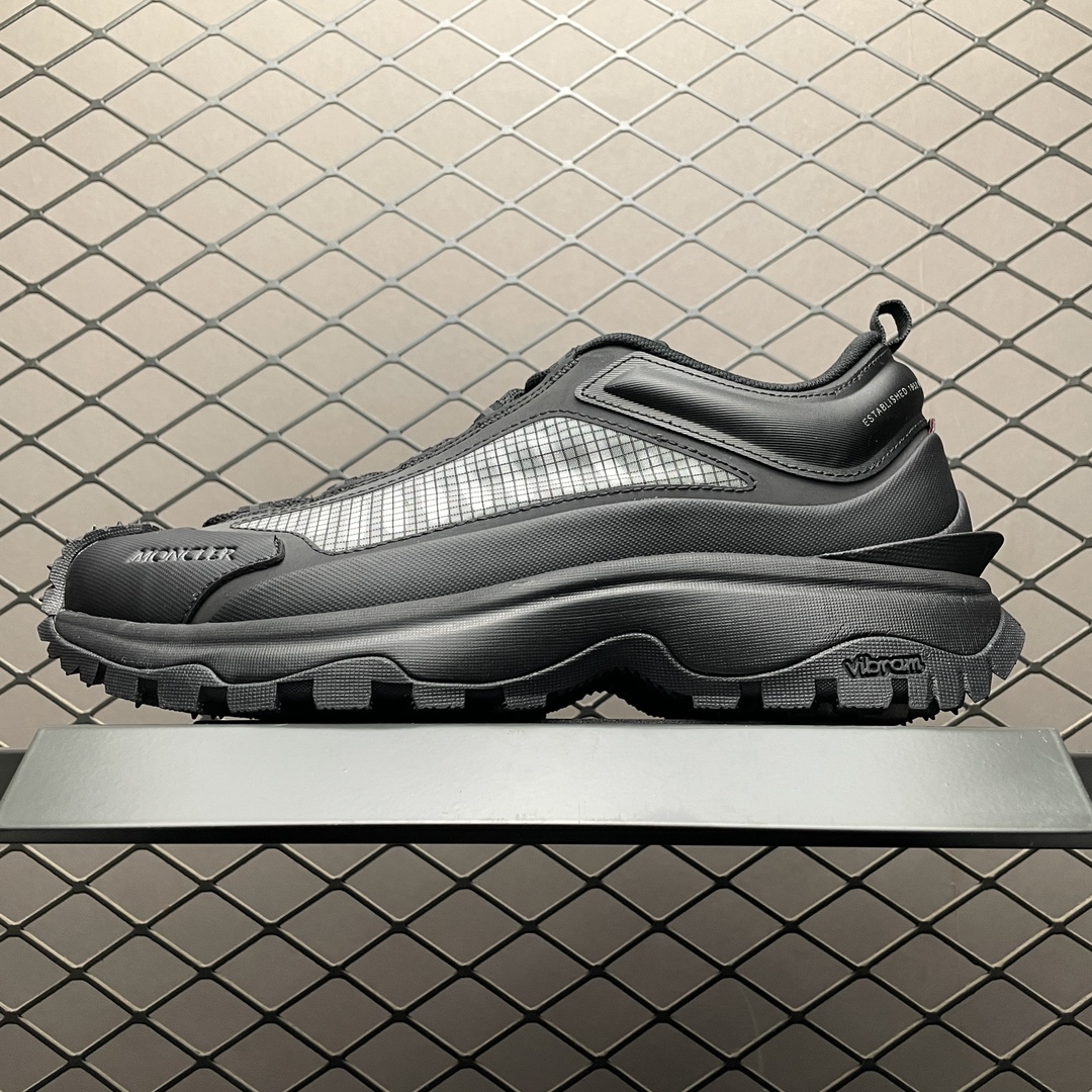 Replica Moncler Shoe Moncler Trailgrip Lite Black Size 36-46