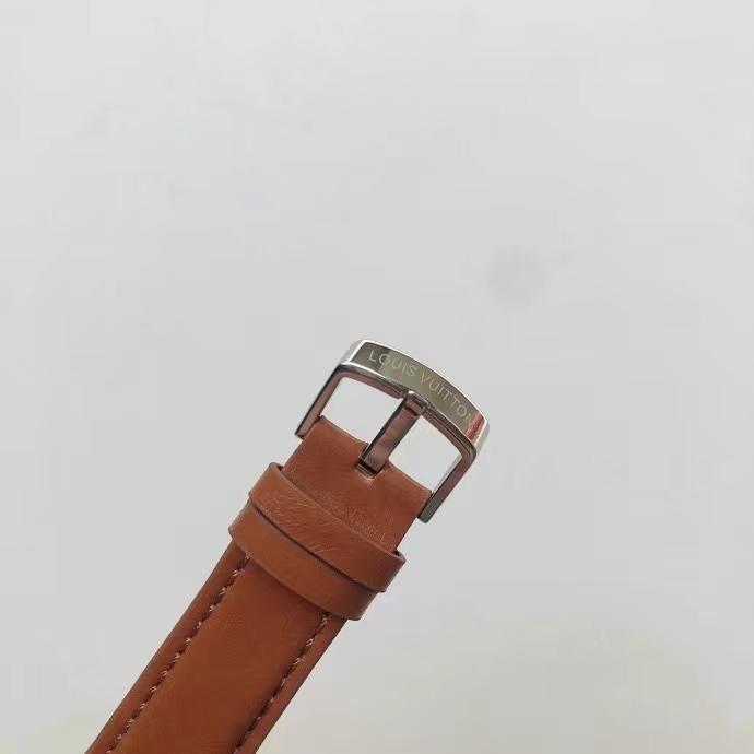 Replica LOUIS VUITTON LV 904l Stainless Steel Quartz Watch 43MM