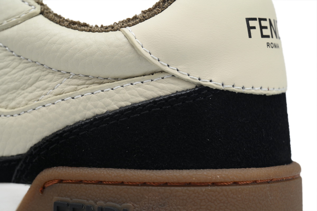 Replica Fendi Shoe Fendi Match Black Brown