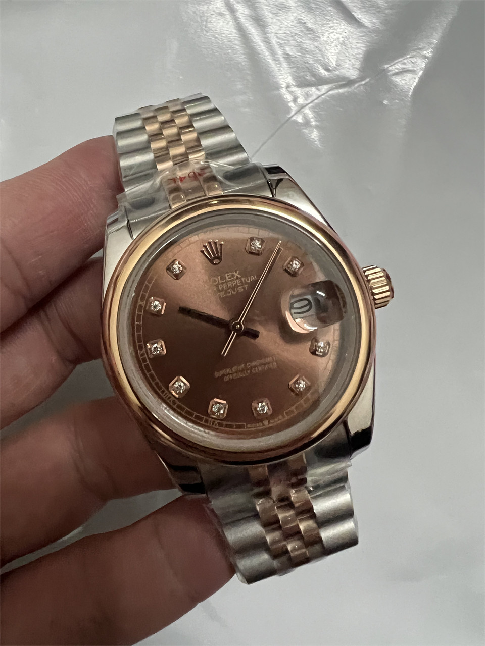 Replica Rolex Datejust 904l Stainless Steel Automatic Mechanical Watch 36mm
