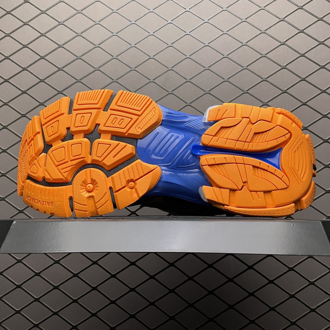 Replica Balenciaga Shoe Balenciaga Runner Blue Orange Size 35-46 63OGUI75