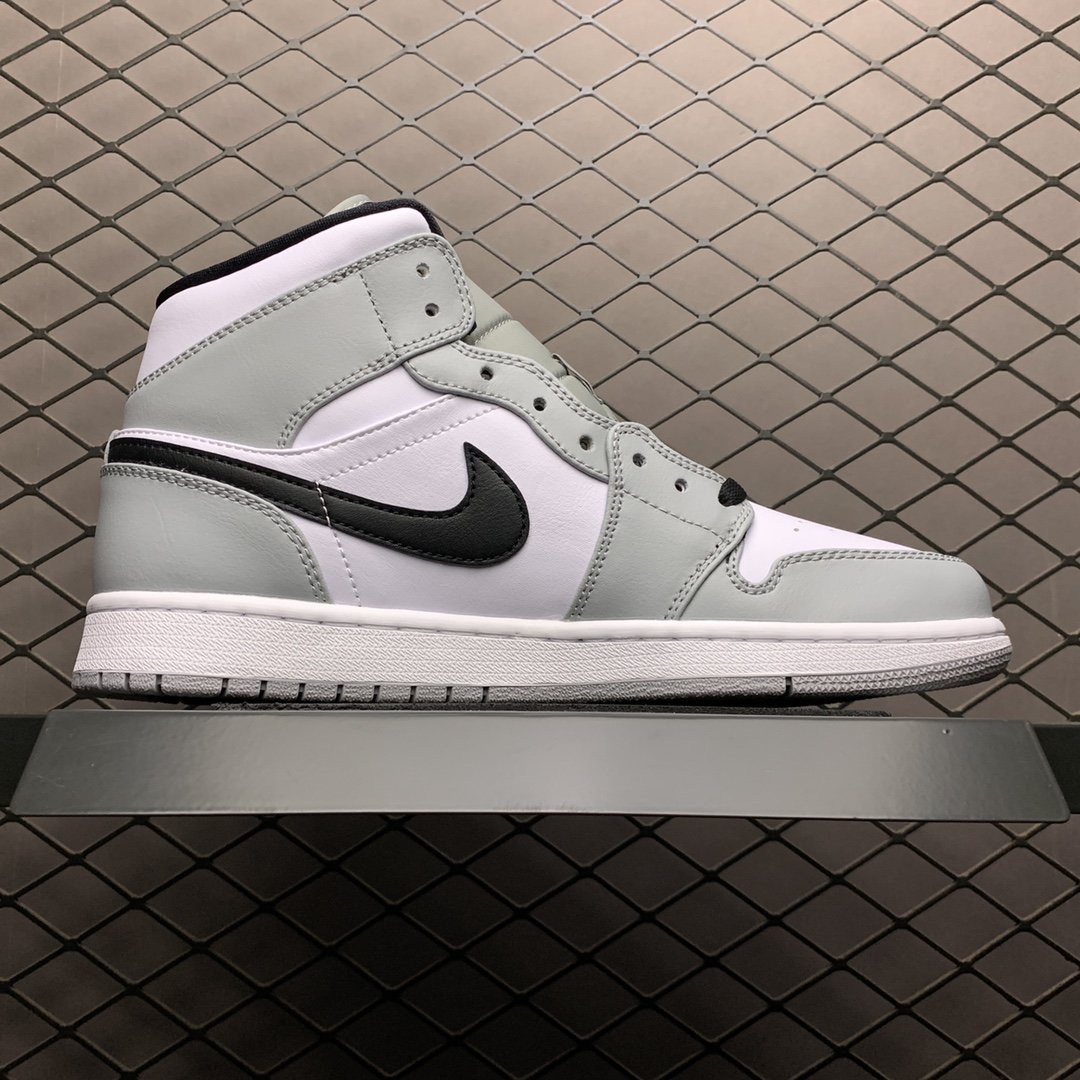 Replica Air Jordan Shoe Air Jordan 1 Mid 554724-092 MEN 554725-092 WOMEN 36-46 Size W5.5-M12