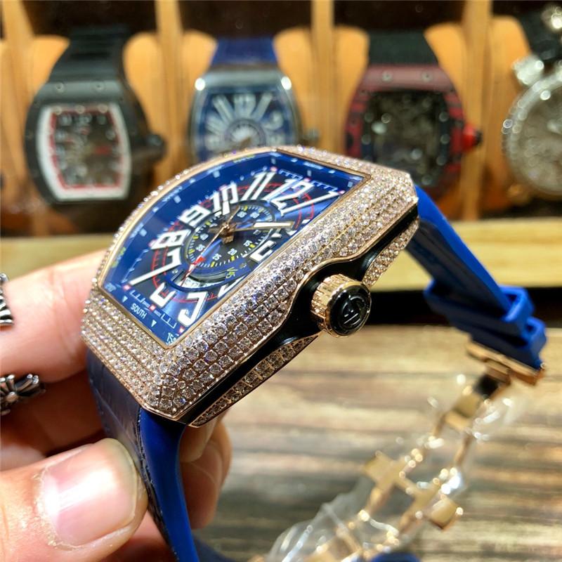 Replica Franck Muller 904l Stainless Steel Automatic Machine Watch 42MM