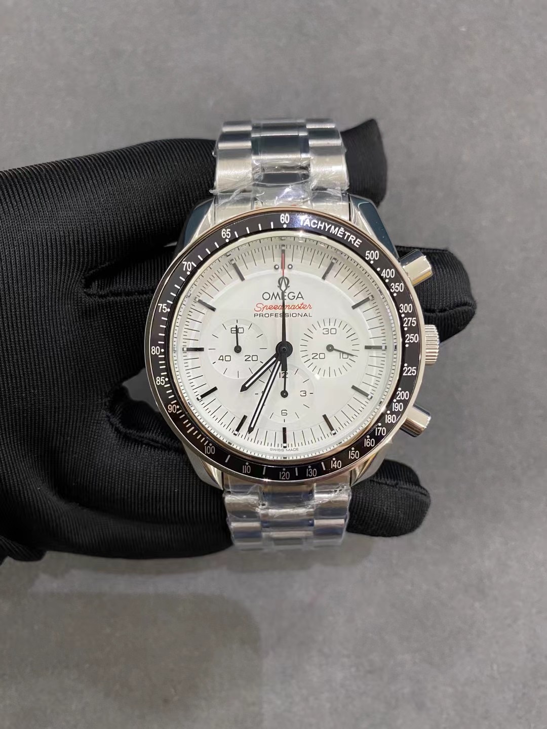 Replica OMEGA Speedmaster 904l Stainless Steel Quartzl Watch 44MM
