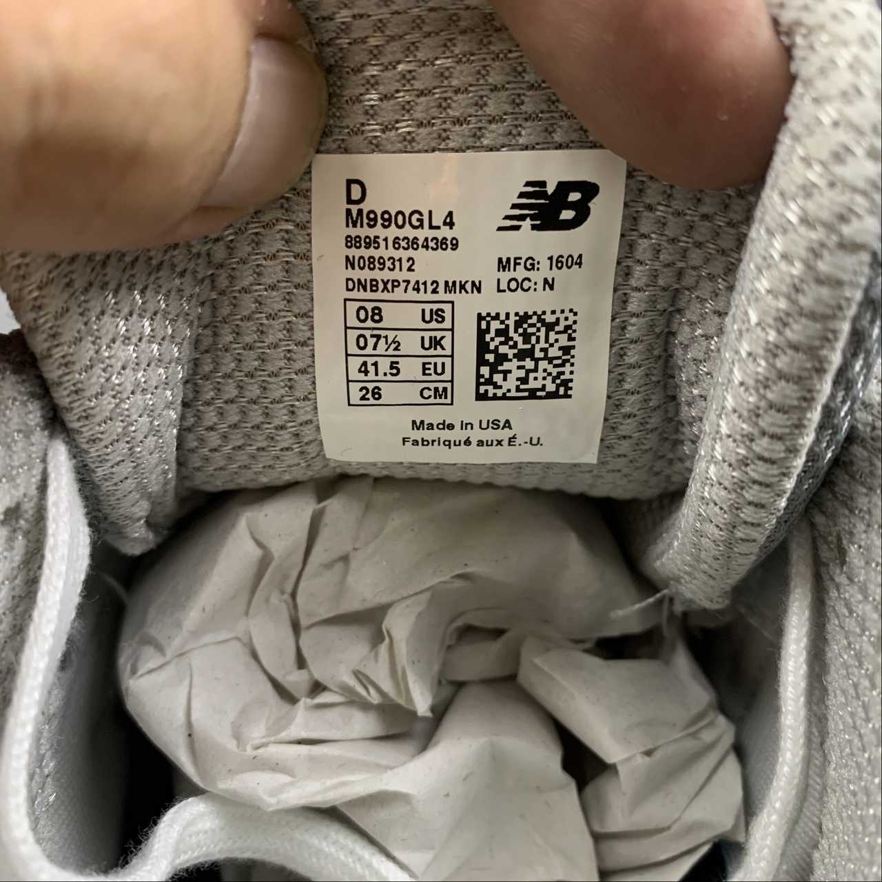 Replica New Balance Shoe New Balance NB990 M990GL4  36-45