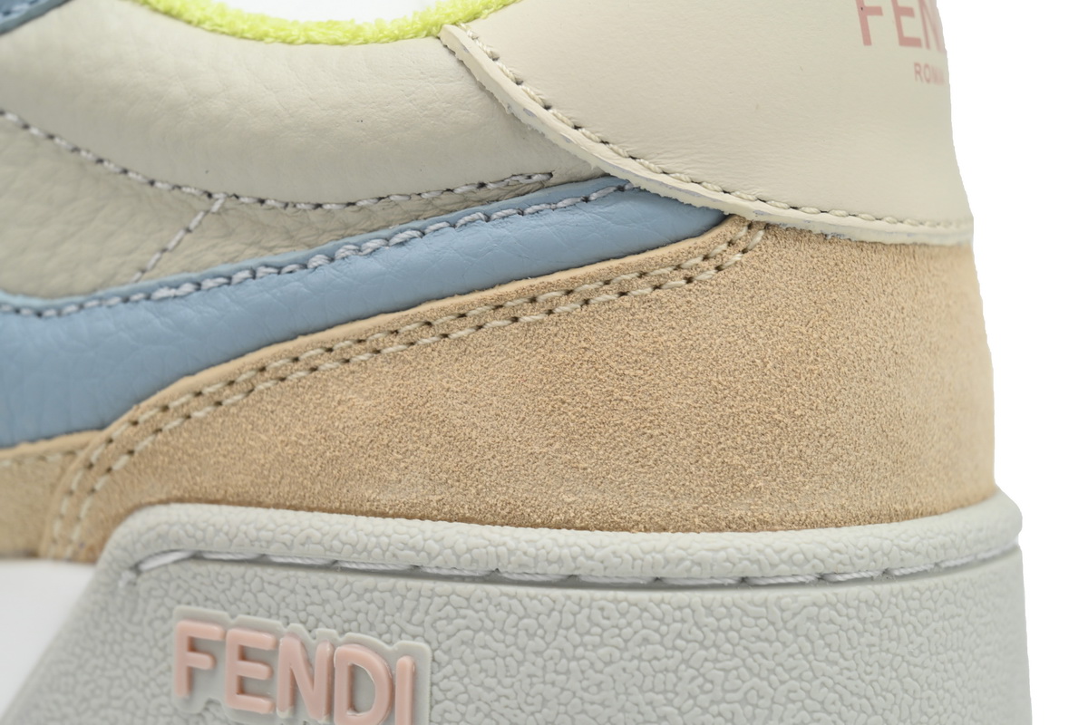 Replica Fendi Shoe Fendi Match Yellow Blue