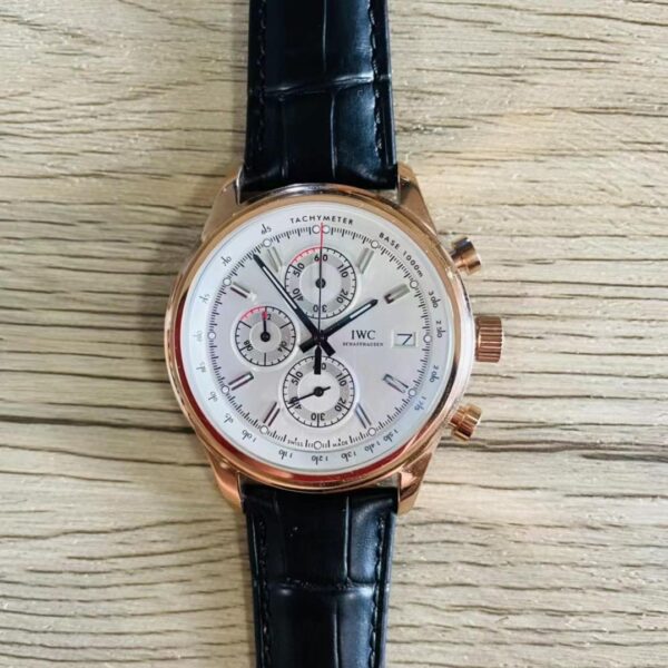 Replica IWC 904l Stainless Steel Quartz Watch 42MM