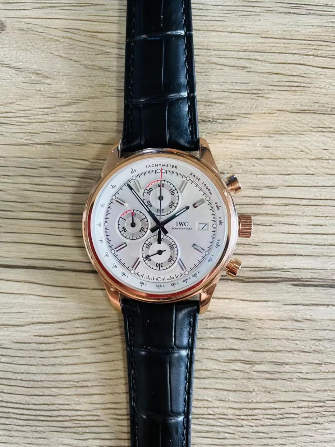 Replica IWC 904l Stainless Steel Quartz Watch 42MM