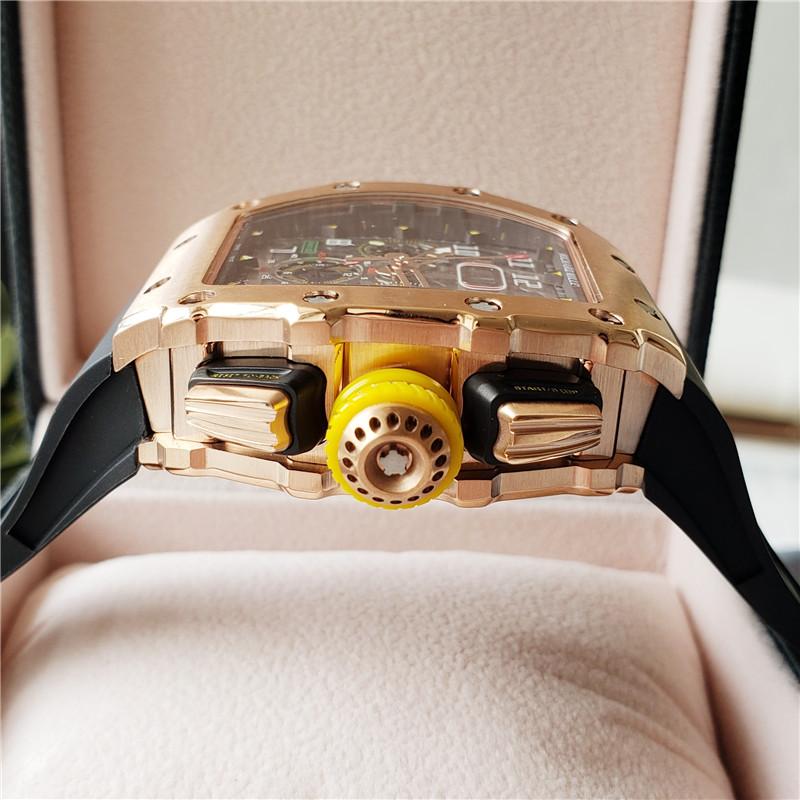 Replica Richard Mille 904l Stainless Steel Automatic Machine Watch 44MM