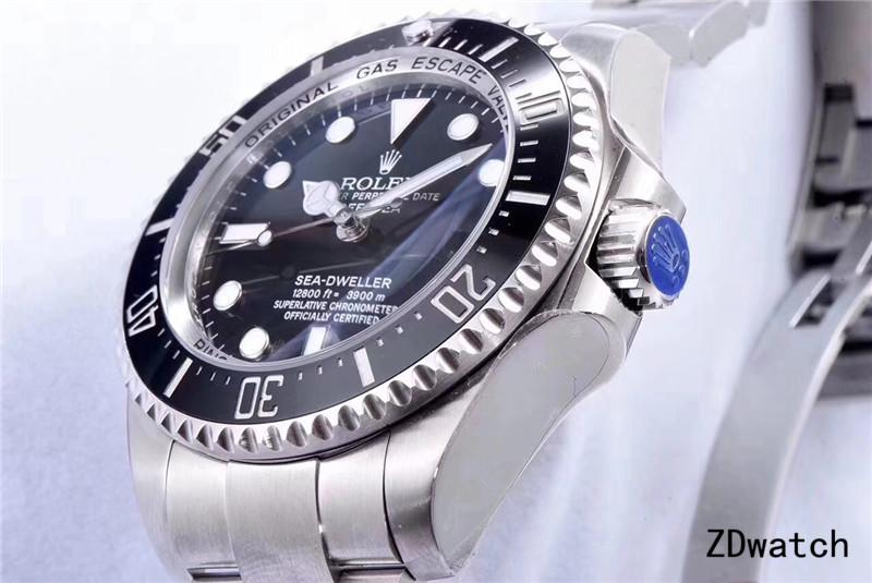 Replica Rolex Sea Dweller 904l Stainless Steel Automatic Mechanical Watch 44mm