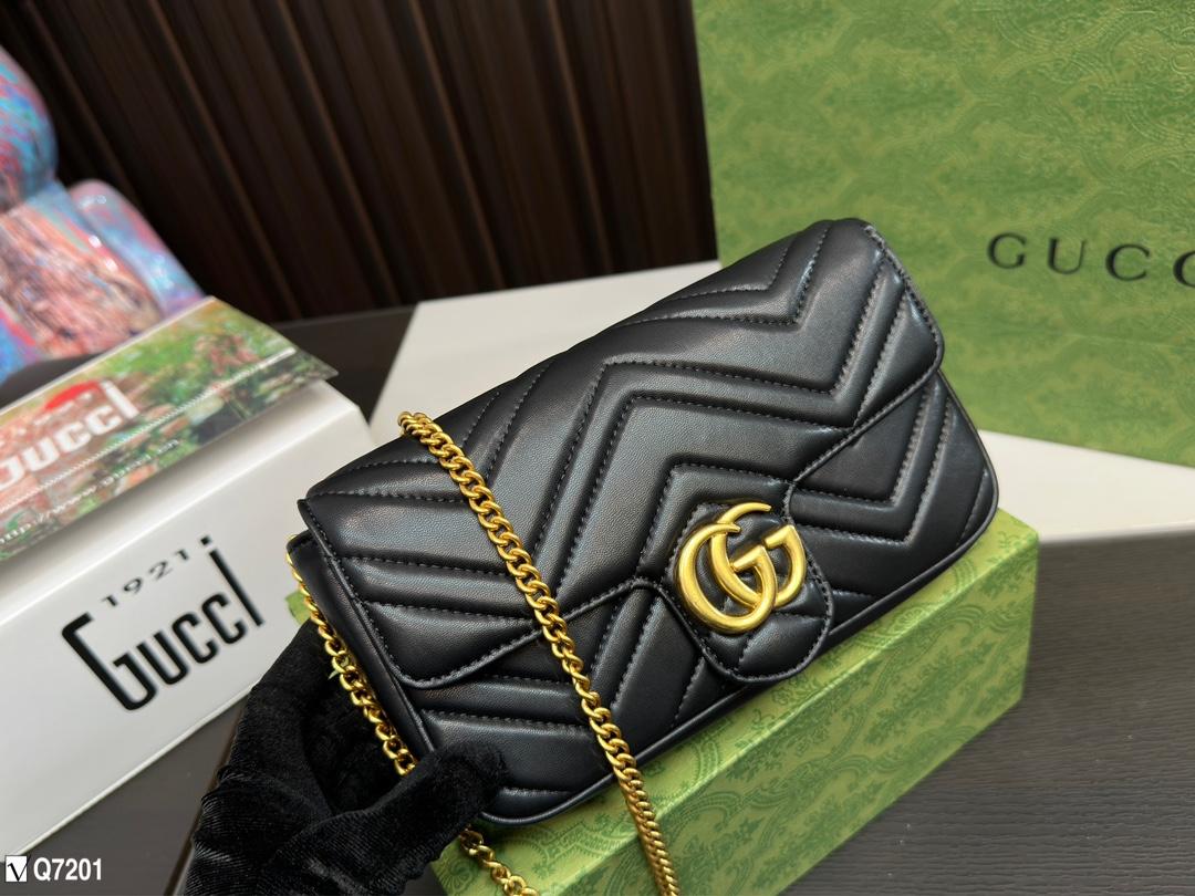 Replica Gucci Bag  21*4*13CM