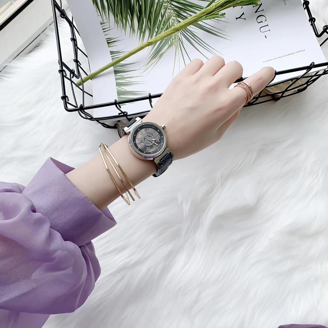 Replica LOUIS VUITTON LV 904l Stainless Steel Quartz Watch 33MM