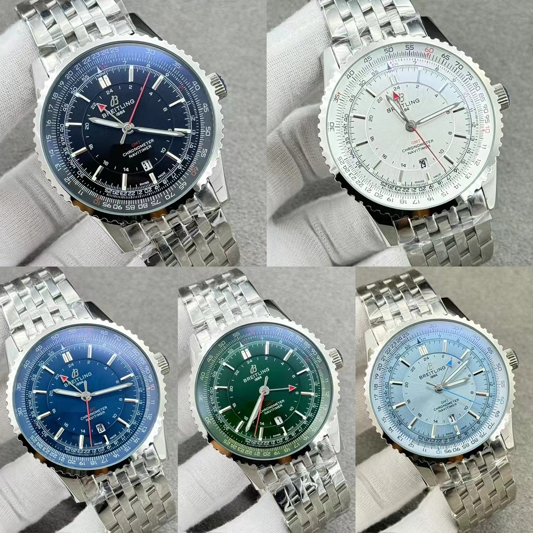 Replica BREITLING 904l Stainless Steel Automatic Machine Watch 45MM