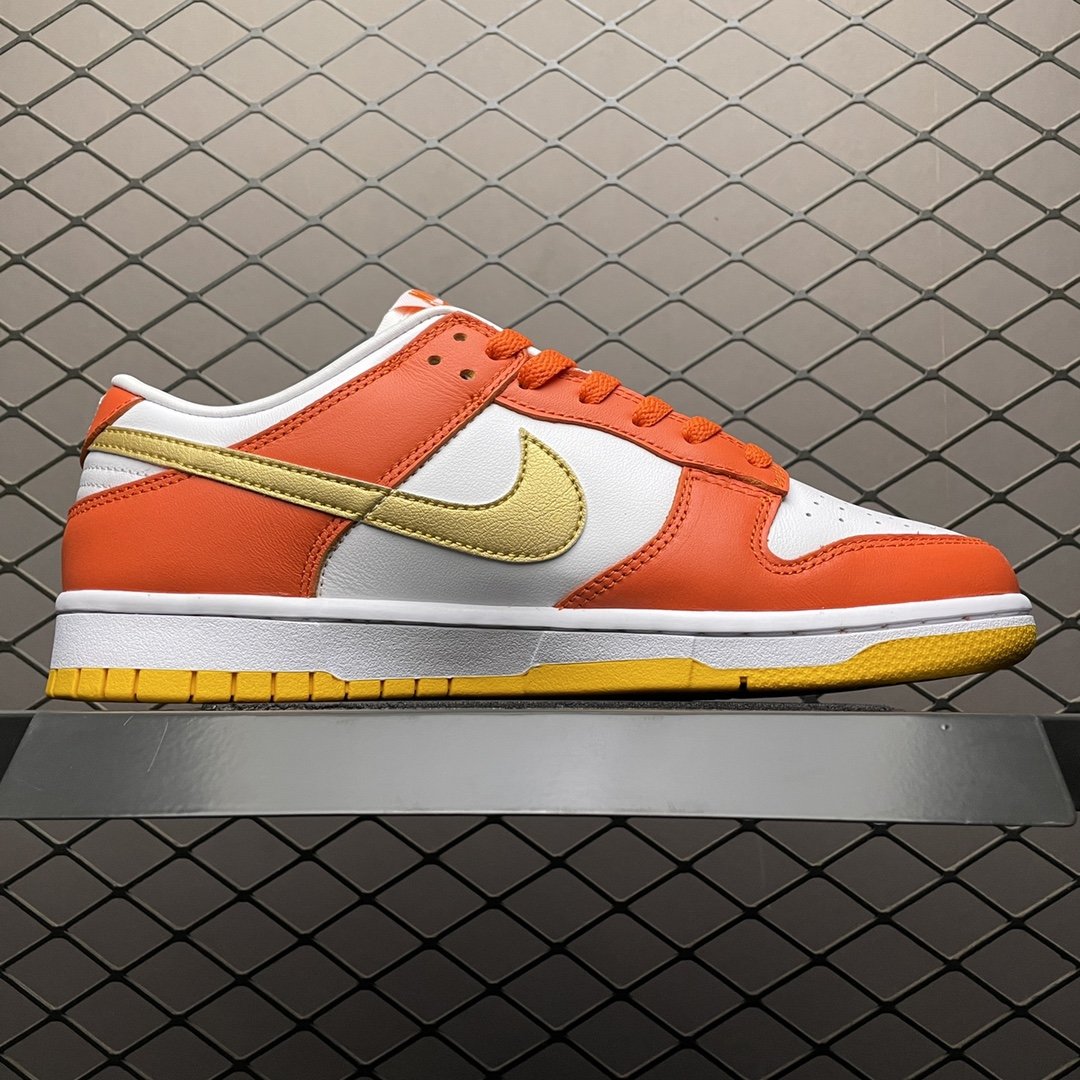 Replica Nike Dunk SB Shoe NIKE Dunk LowGolden Orange DQ4690-800 36-46