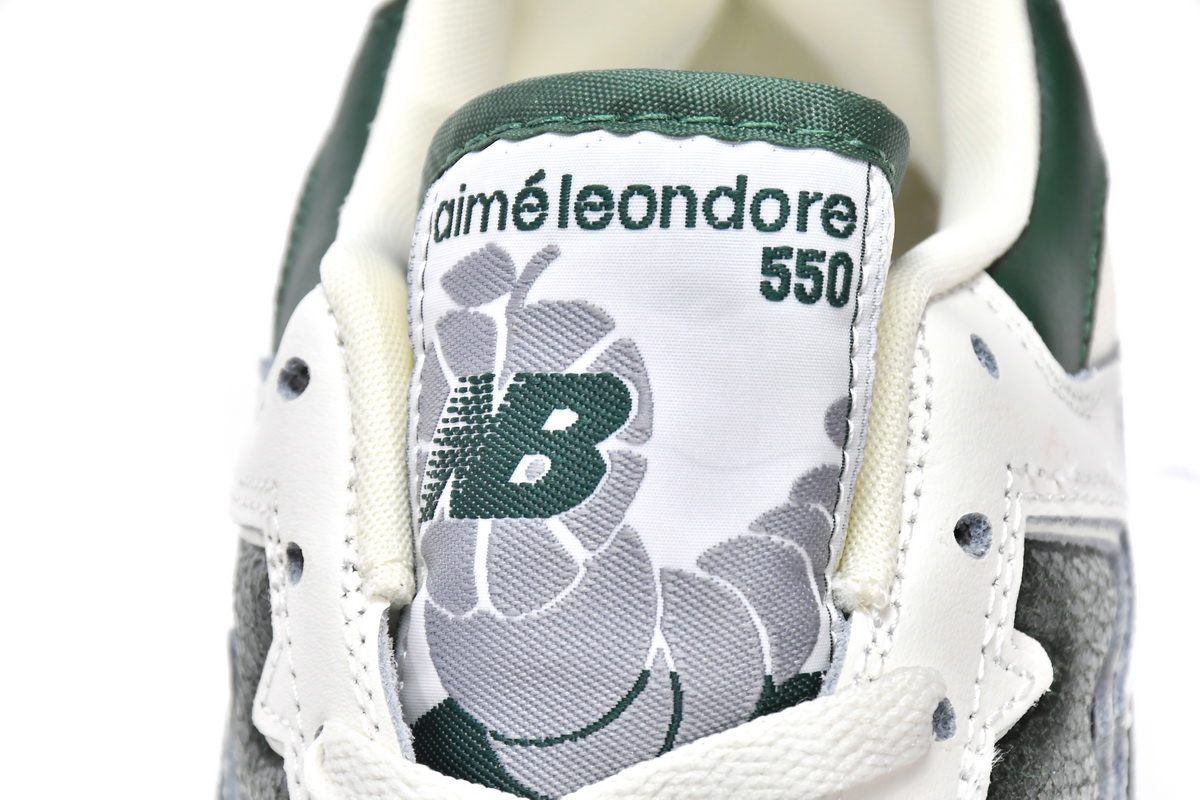 Replica New Balance Shoe BB550ALD Aim Leon Dore x New Balance 550 Evergreen