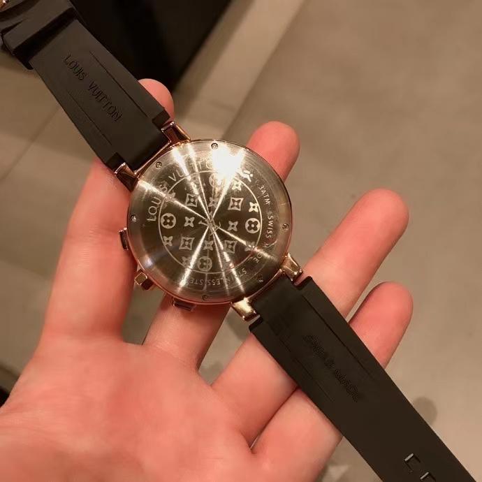 Replica LOUIS VUITTON LV 904l Stainless Steel Quartz Watch 42MM