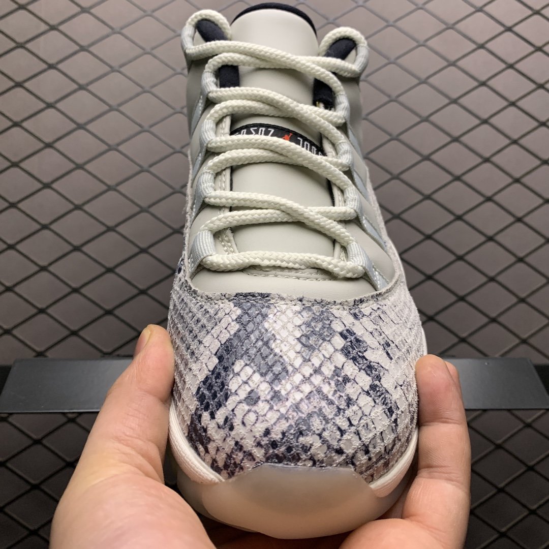 Replica Air Jordan Shoe Air Jordan 11 Low Snakeskin AJ11 CD6846-002 40-47.5