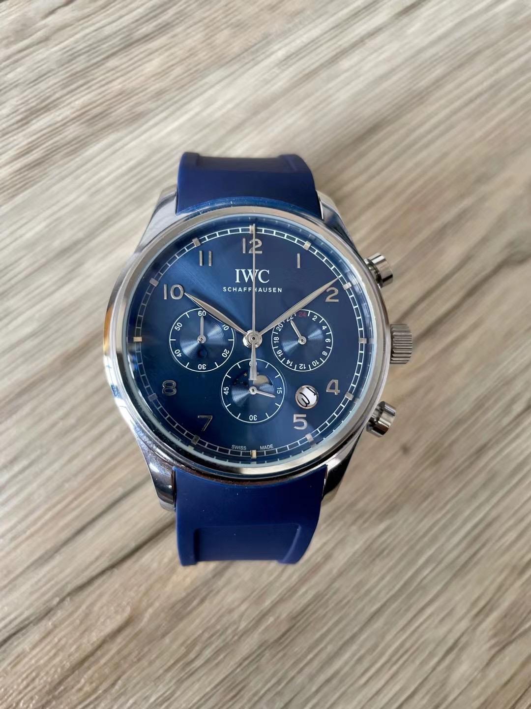 Replica IWC 904l Stainless Steel Quartz Watch 41MM