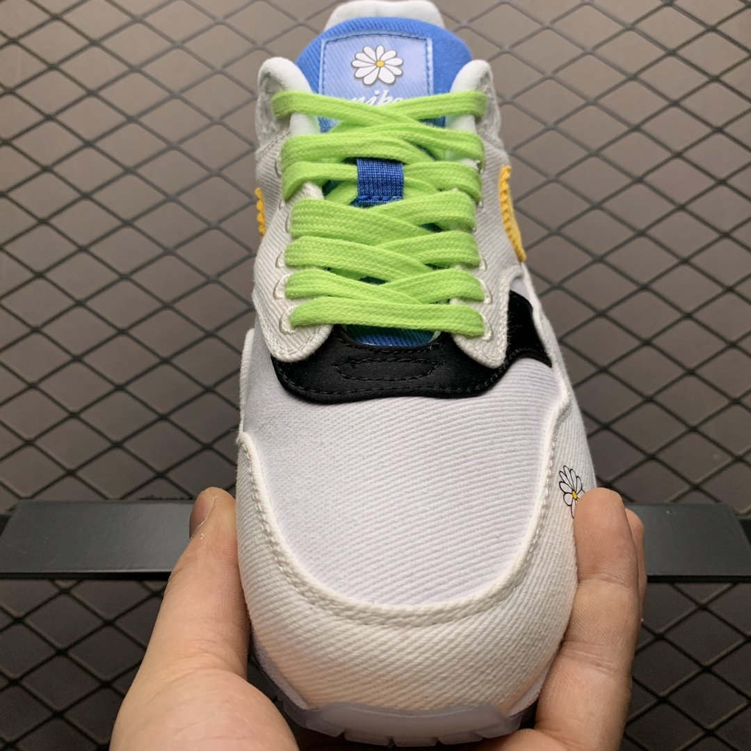 Replica Nike Air Max Shoe Nike Air Max 1 Daisy Pack CW6031-100 36-46