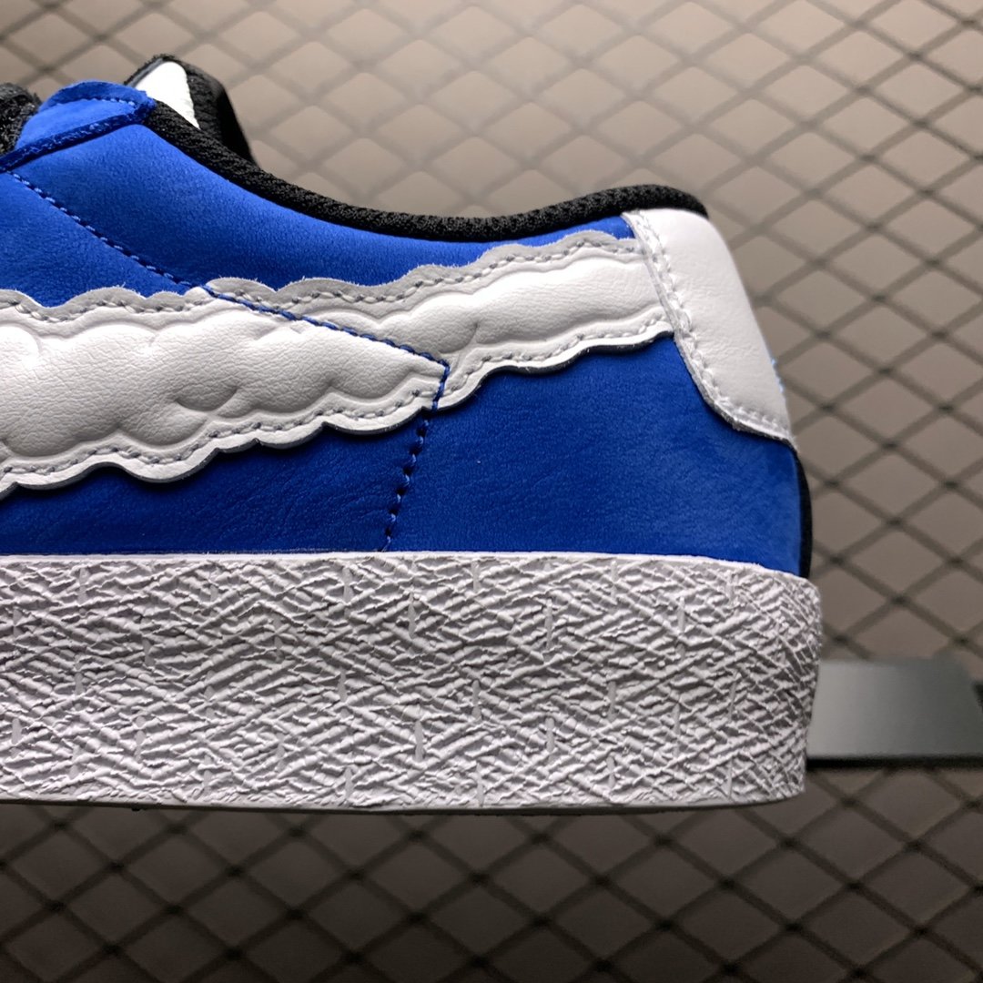 Replica Nike Shoe Kevin Bradley x Nike SB Blazer Low Heaven CT4594-400 Size 36-45