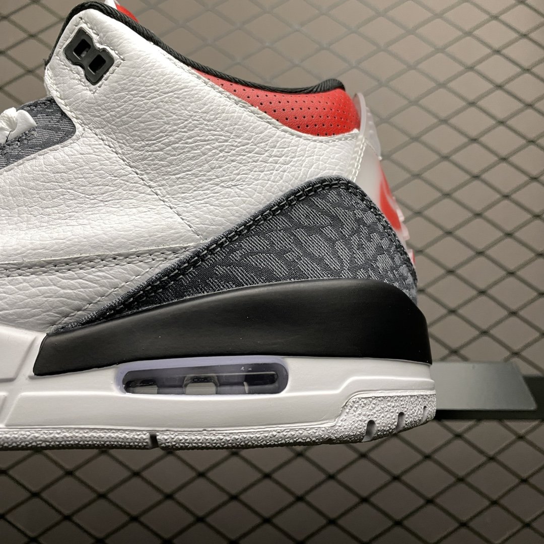Replica Air Jordan Shoe Air Jordan 3 SE DNM Fire Red AJ3 CZ6431-100 40-47