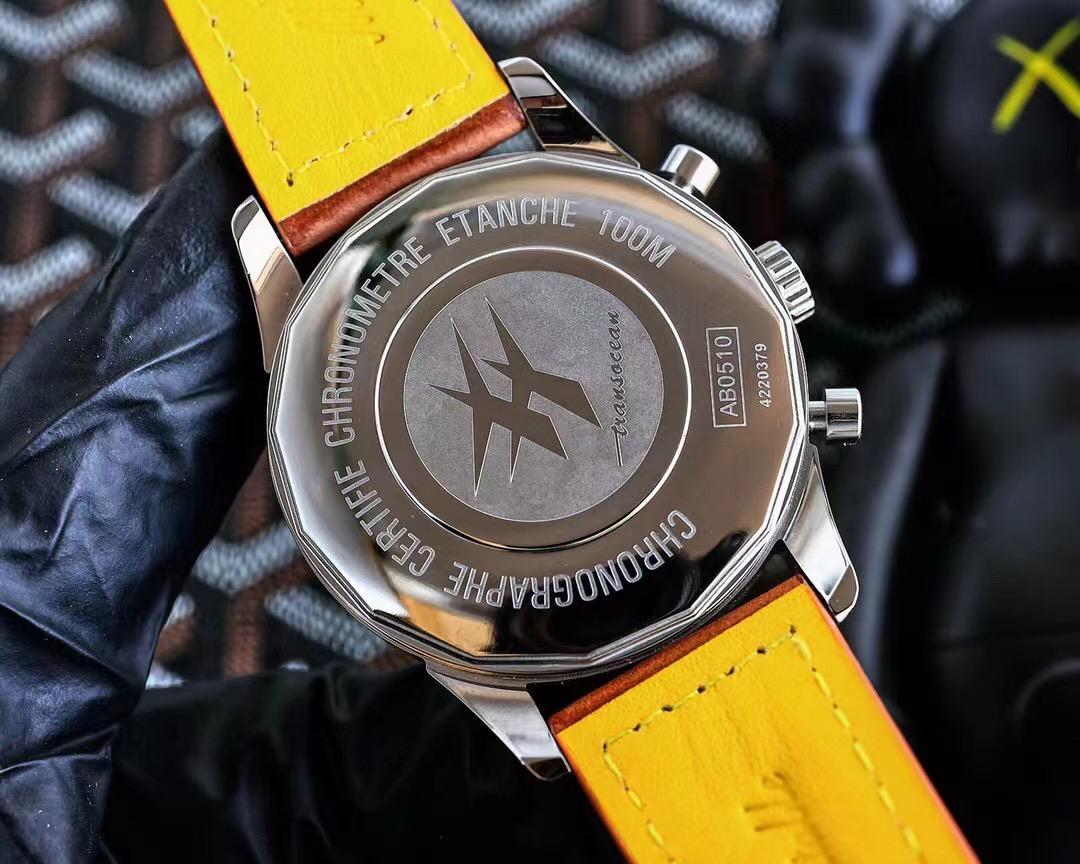 Replica BREITLING 904l Stainless Steel Quartz Watch 44MM