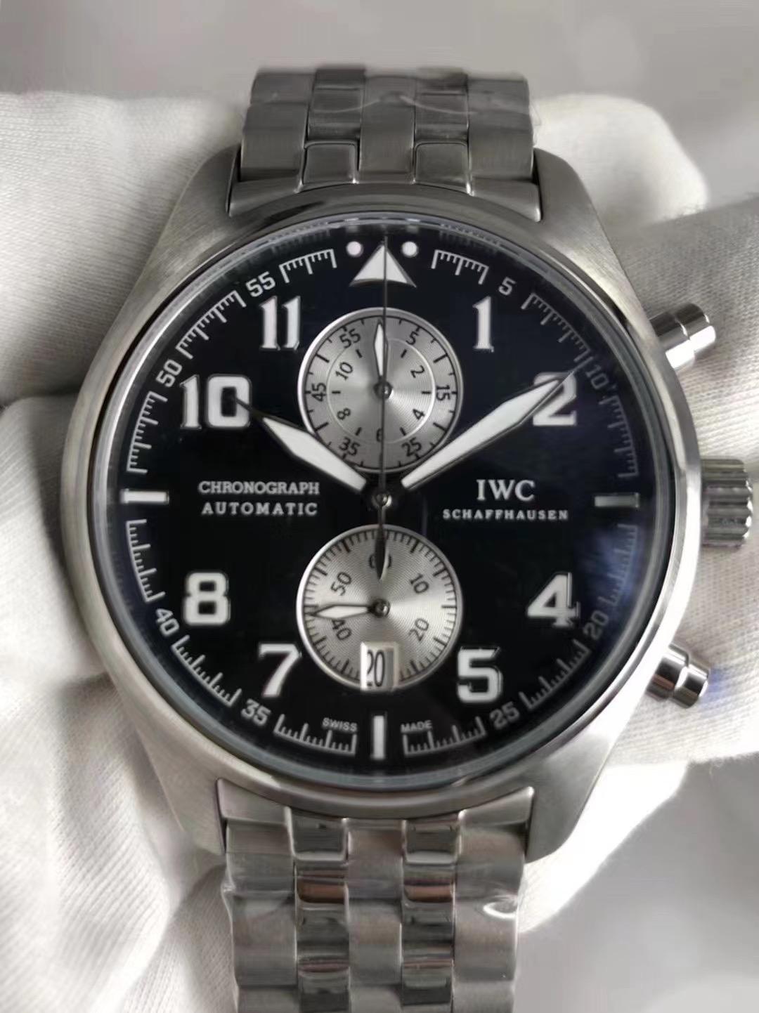 Replica IWC 904l Stainless Steel Quartz Watch 42MM