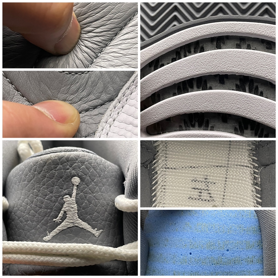 Replica Air Jordan Shoe Air Jordan 12 AJ12 Stealth DV1758-108 Size 40-47.5
