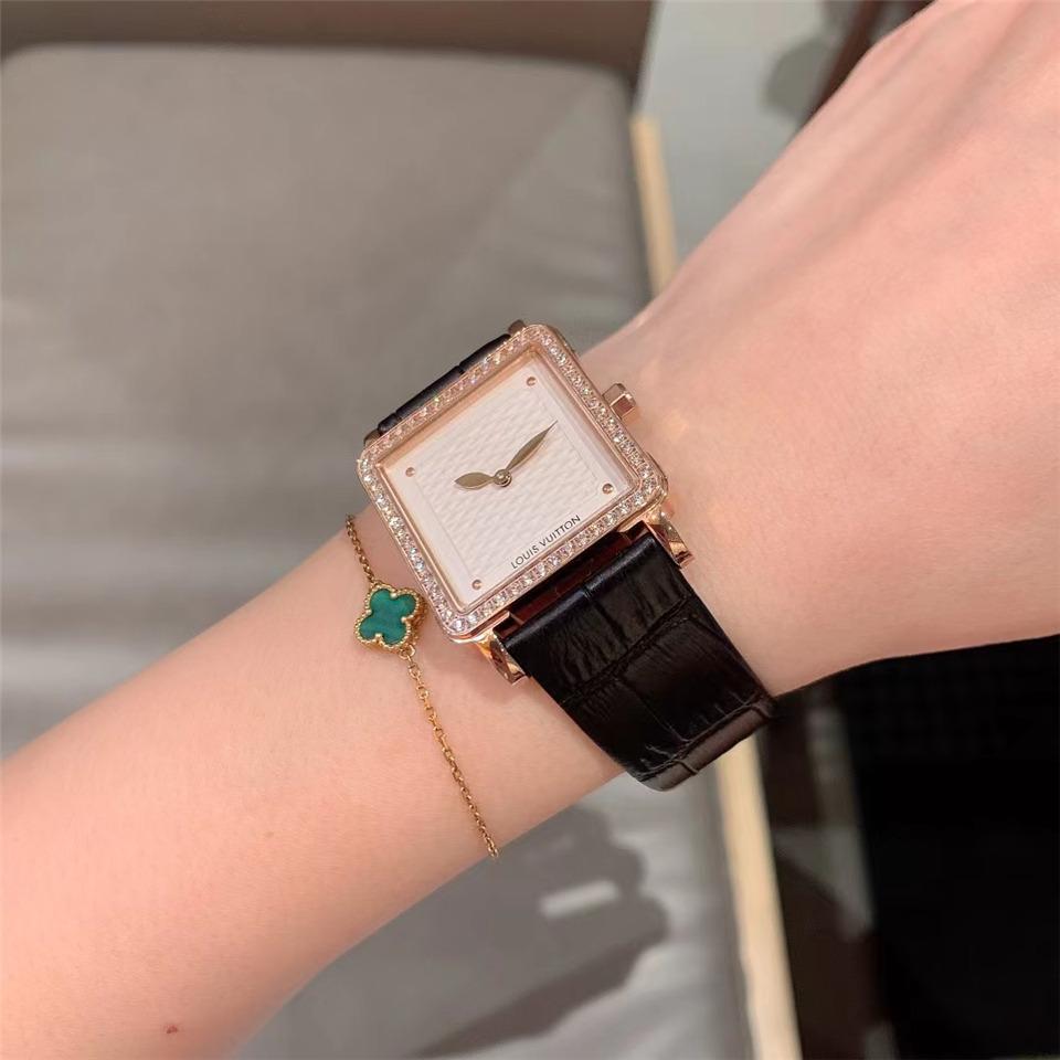Replica LOUIS VUITTON LV 904l Stainless Steel Quartz Watch 30MM