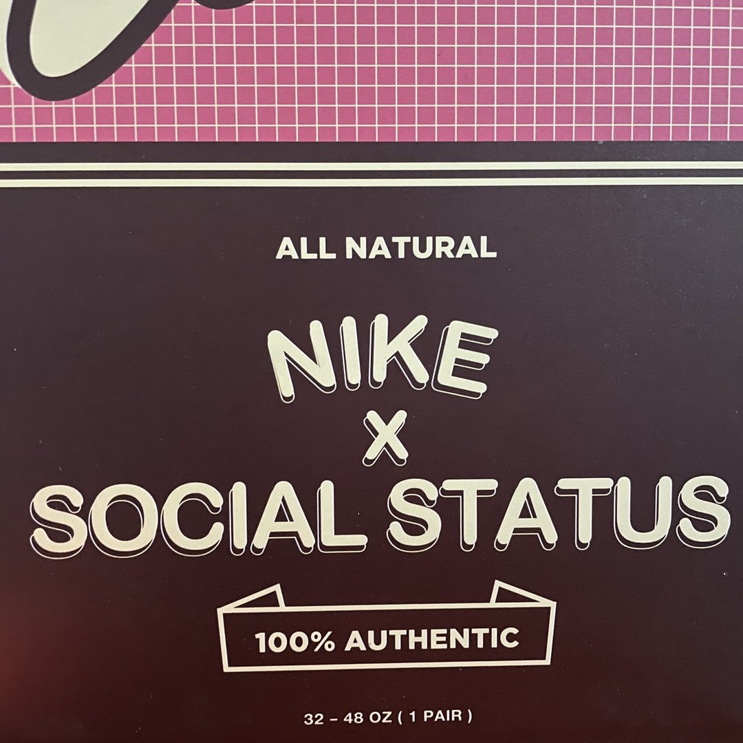 Replica Nike Dunk SB Shoe Social Status x Nike Dunk Mid Chocolate MilkDJ1173-700 SIZE 36-4