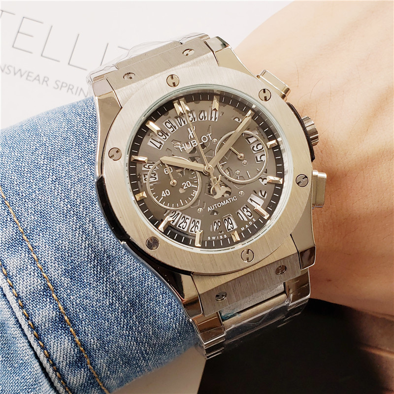 Replica Hublot 904l Stainless Steel Quartzl Watch 42MM