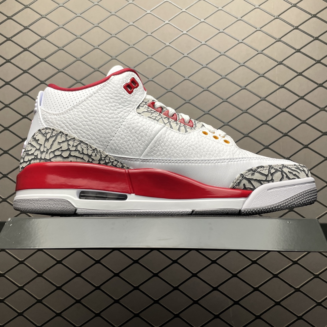 Replica Air Jordan Shoe Air Jordan 3Cardinal RedAJ3 CT8532-126