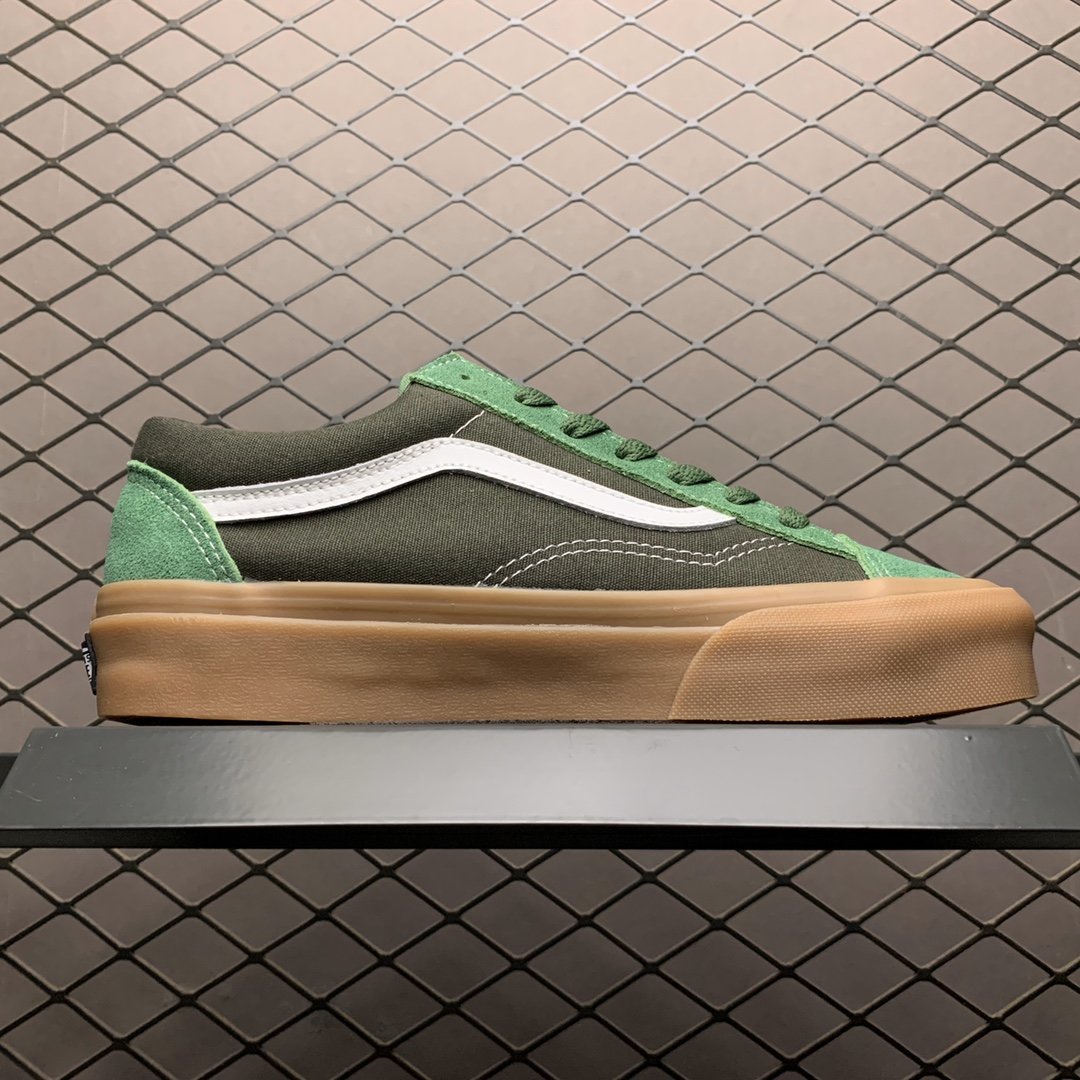 Replica Vans Shoe Vans Style 36 Green 35-44