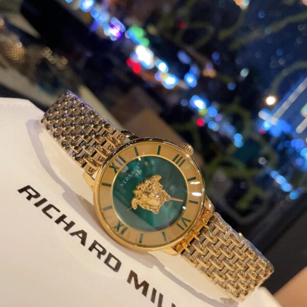Replica Versace 904l Stainless Steel Quartz Watch 38MM