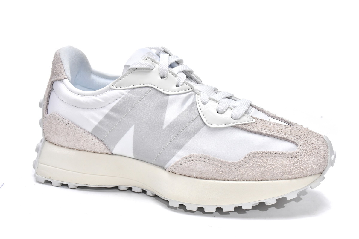 Replica New Balance Shoe WS327SFD New Balance 327 White Moonbeam
