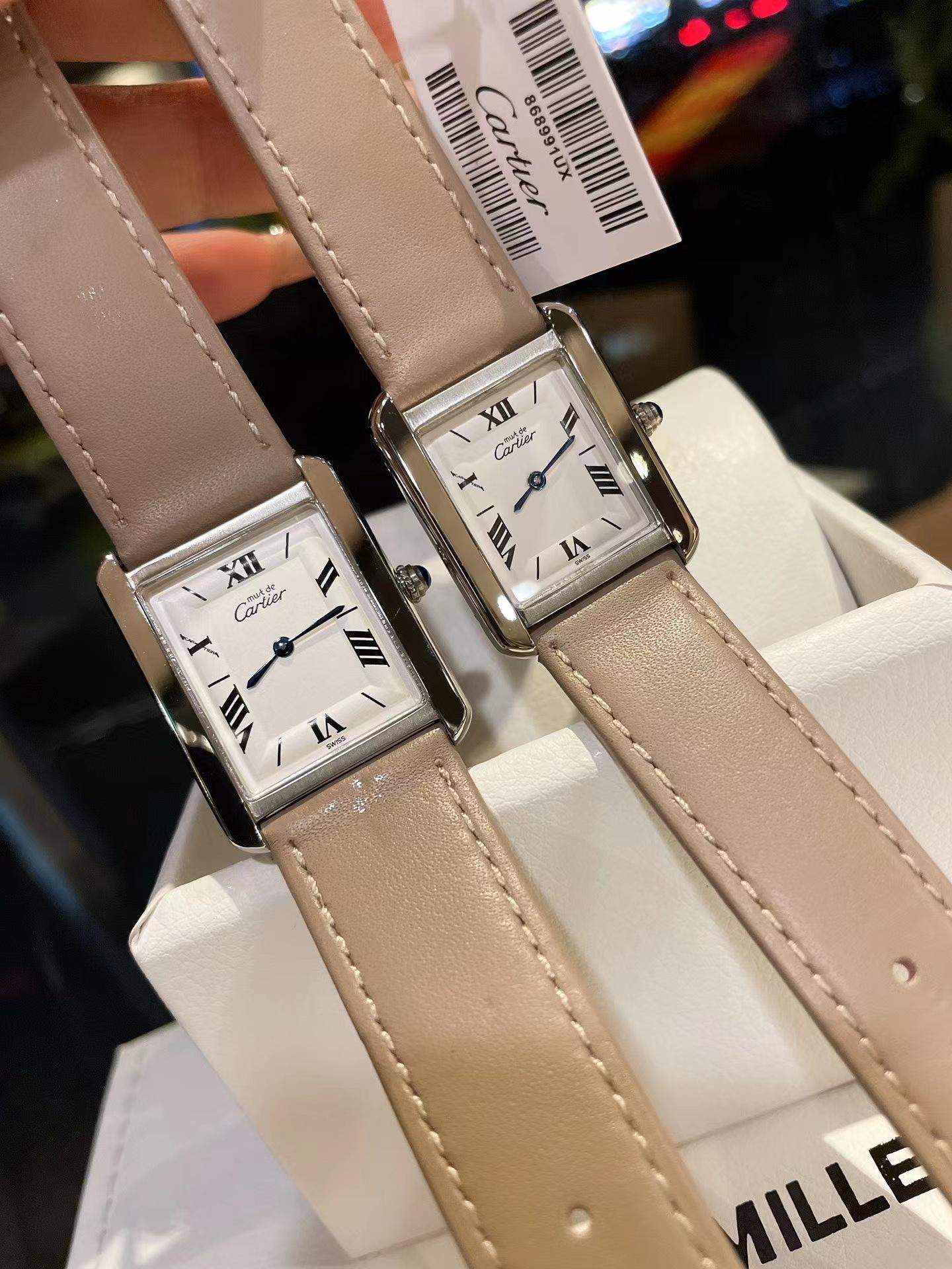 Replica Cartier Tank 904l Stainless Steel Quartz Watch 22mm 25mm