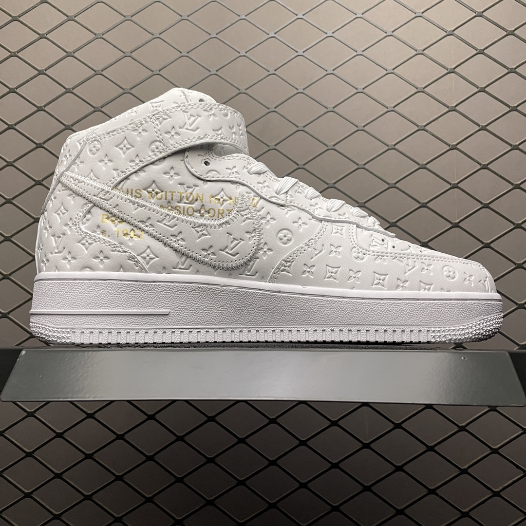 Replica OFF White Shoe Louis Vuitton x Off-white x Nike Air Force 1 LV