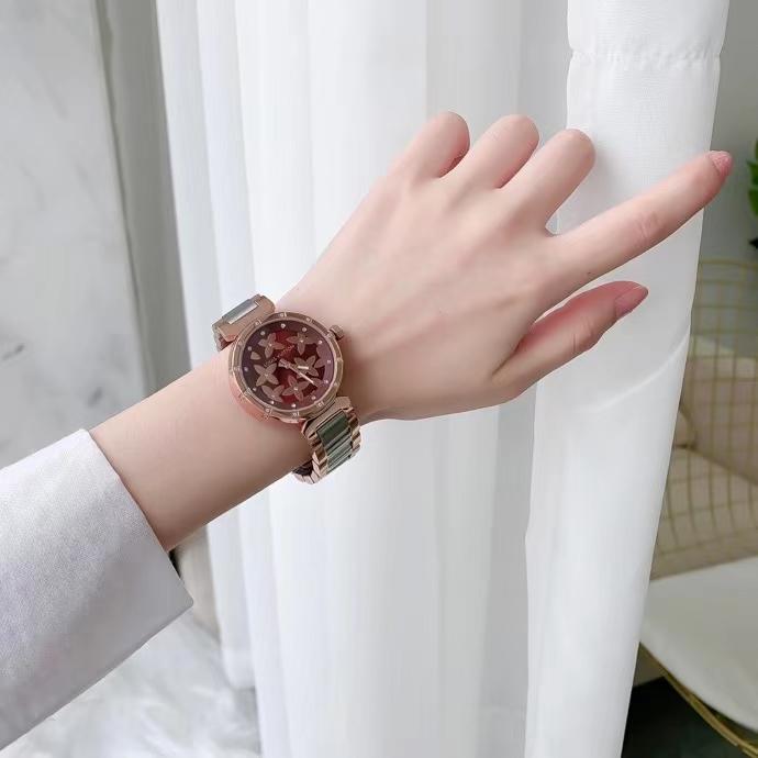 Replica LOUIS VUITTON LV 904l Stainless Steel Quartz Watch 33MM