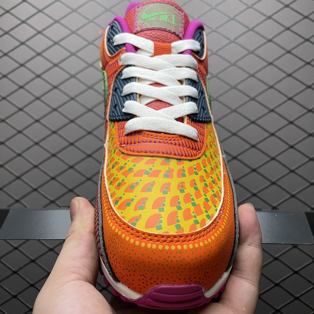Replica Nike Air Max Shoe Nike Air Max 90 Day Of The DE AD DC5154 458 Size 36-47