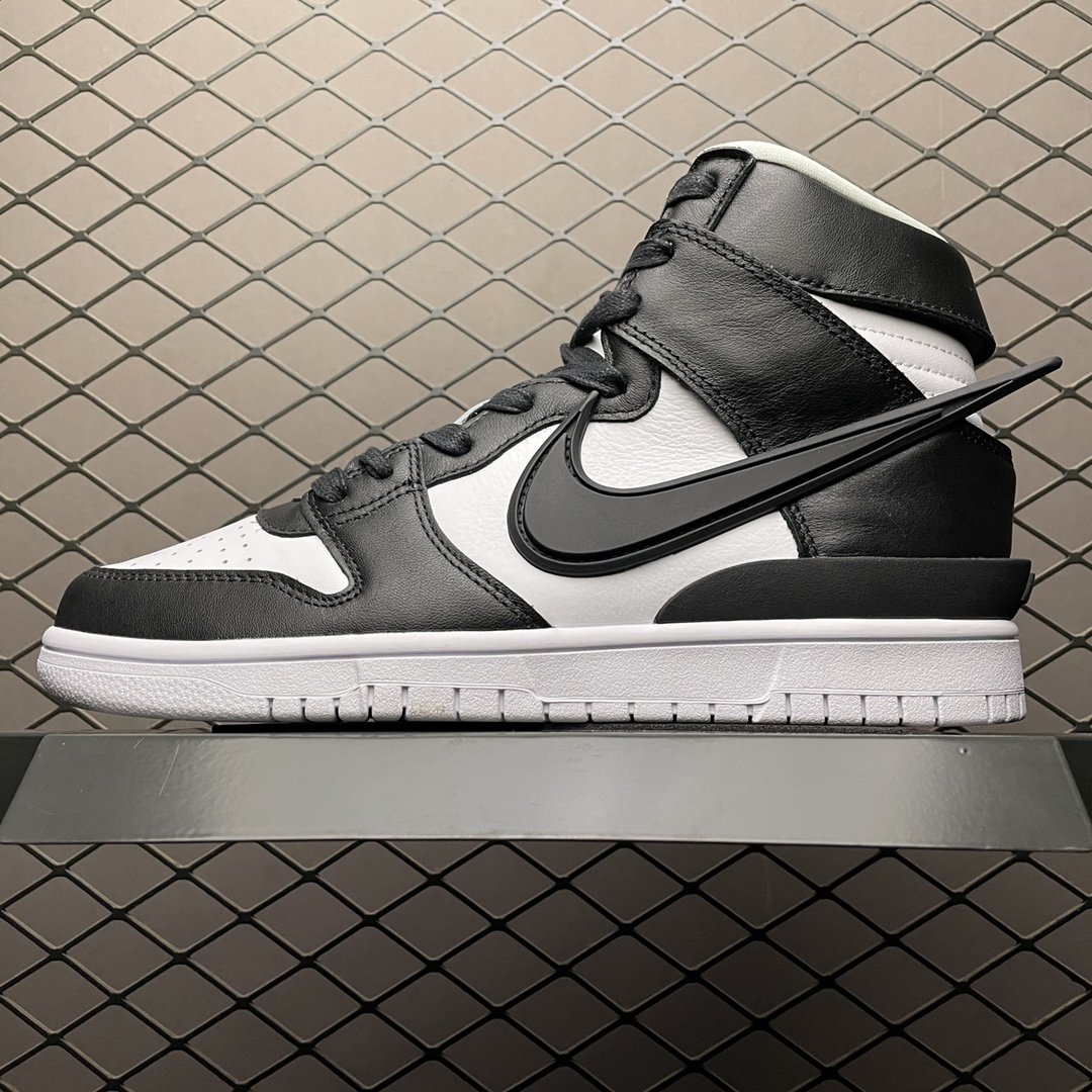 Replica Nike Dunk SB Shoe AMBUSH x Nike Dunk High Black CU7544-001 Size 36-47
