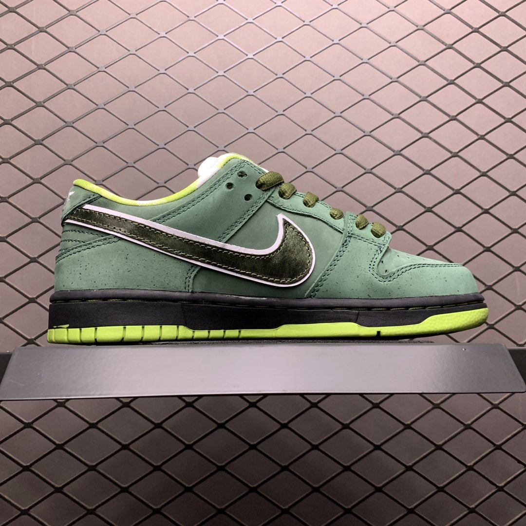 Replica Nike Dunk SB Shoe Concepts x Nike Dunk Low Pro Green Lobster BV1310-337 36-47.5