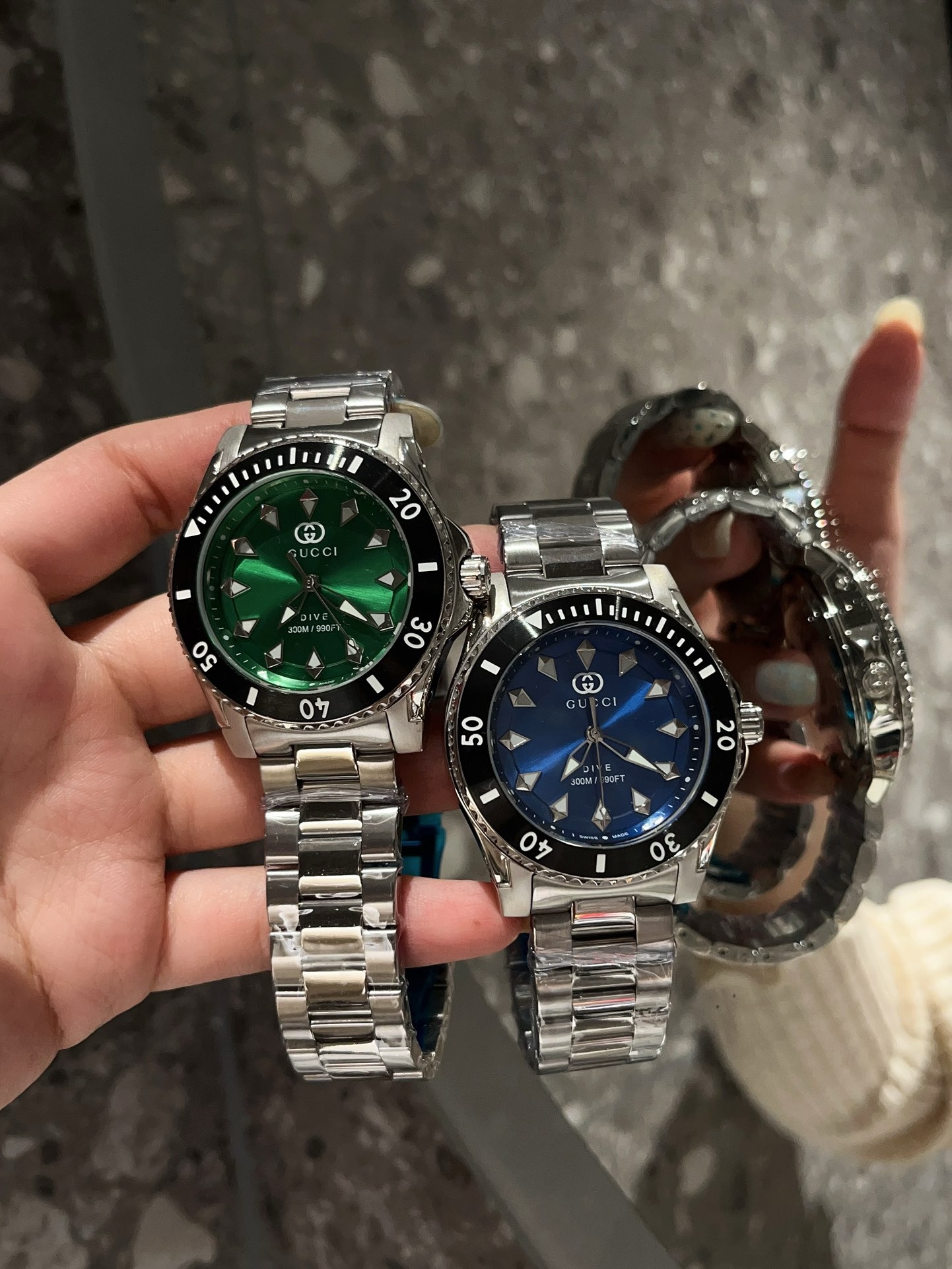 Replica Gucci 904l Stainless Steel Quartz Watch 40MM