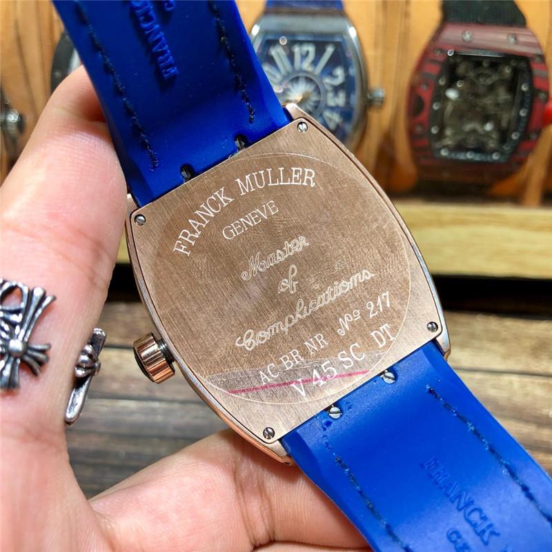 Replica Franck Muller 904l Stainless Steel Automatic Machine Watch 42MM