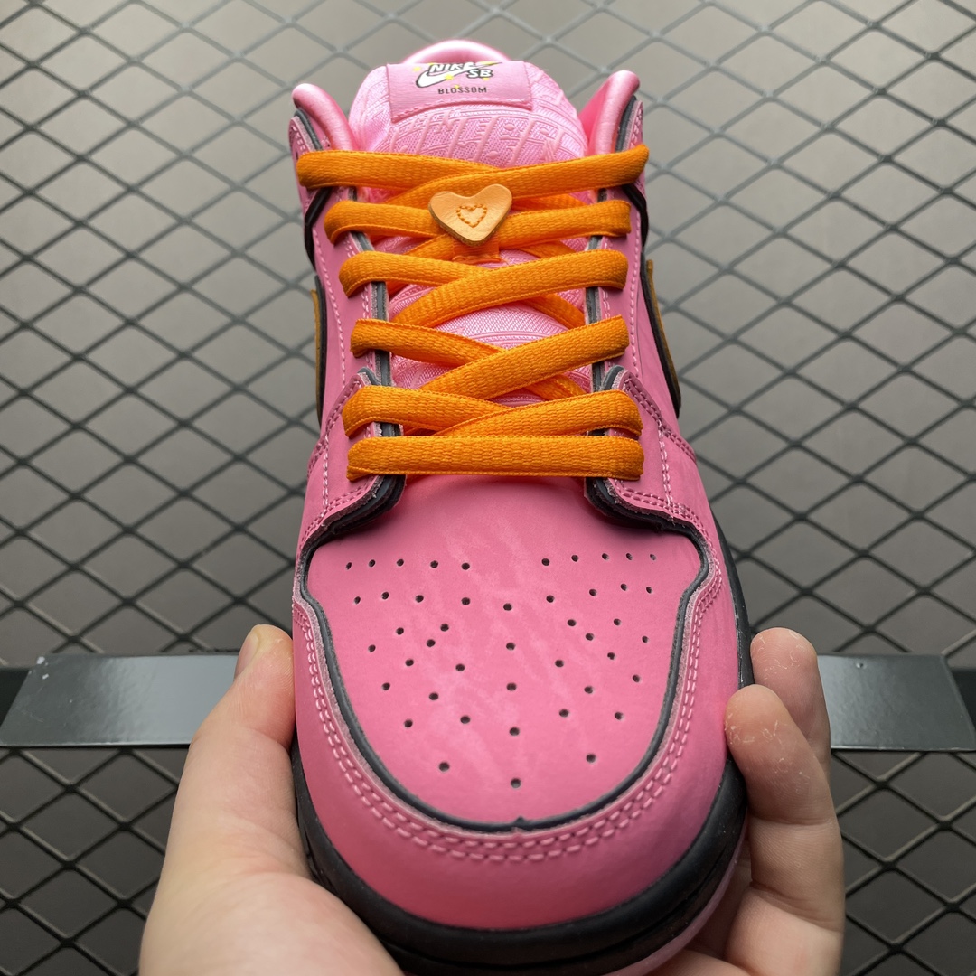Replica Nike Dunk SB Shoe The Powerpuff Girls x Nike SB Dunk Low FD2631-600 Size 36-47.5