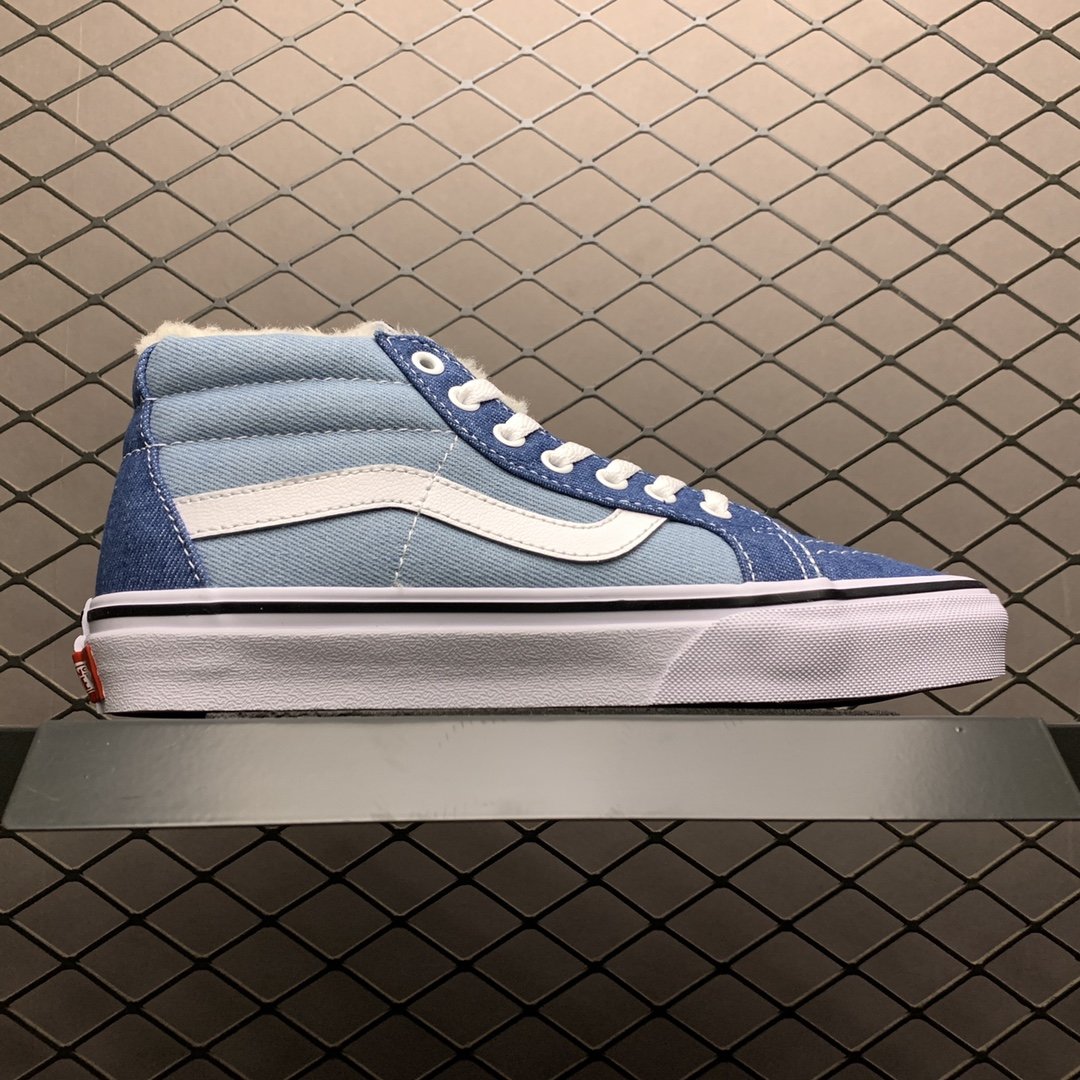 Replica Vans Shoe Vans  SK8-Mid  BLUE 35-44