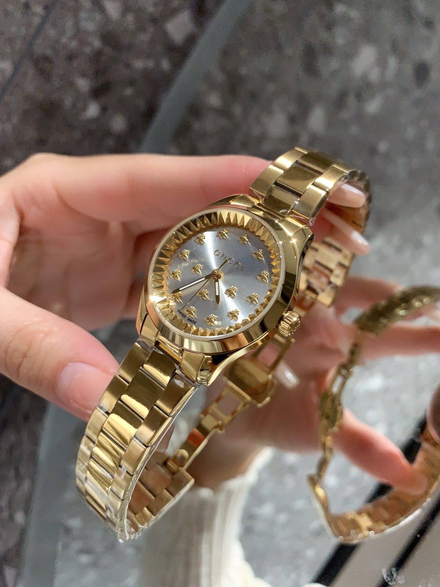 Replica Gucci 904l Stainless Steel Quartz Watch 32MM